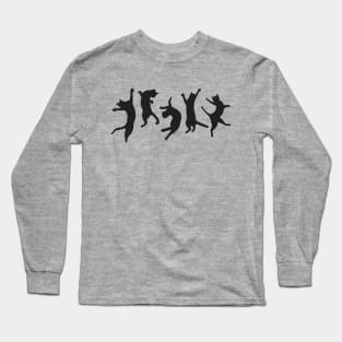 Dancing Cats Long Sleeve T-Shirt